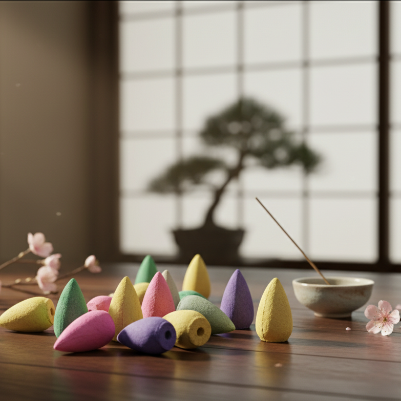 Cônes d'Encens Cascade japonaise